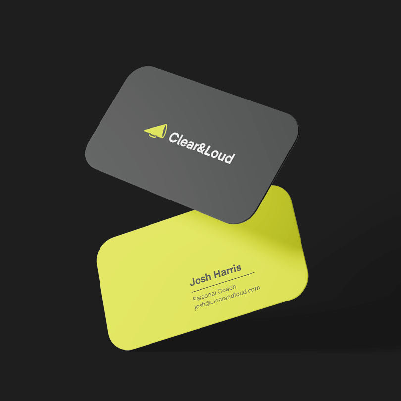 Clear & Loud Logo and Template