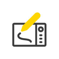 custom illustrations icon